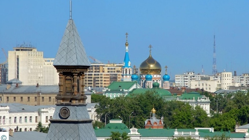 Омск вид города 2010-е годы: Омск